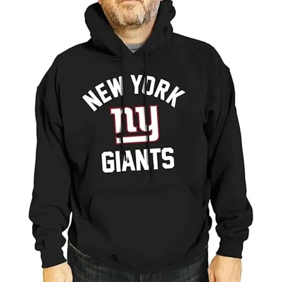 NEW Campus Colors New York Giants Gameday Hoodie Sweatshirt Black Size Medium - Picture 1 of 4